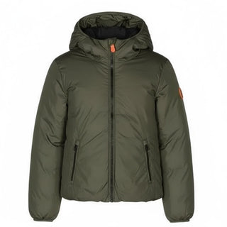 Save the Duck Giubbino imbottito in nylon con cappuccio e logo J31022X