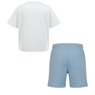 Cesare Paciotti Completo Con T-shirt E Bermuda Per Bambino COMP6110BJ-V1