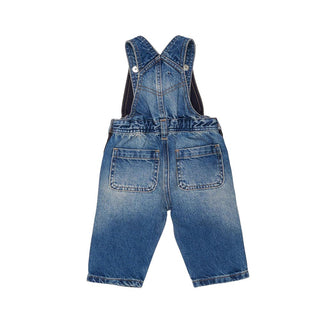Diesel Salopette In Denim Con Logo K00813-KXBU1-K01 Per Neonato