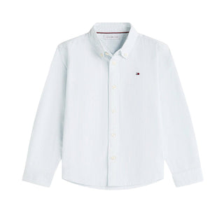 Tommy Hilfiger Camicia A Righe Oxford Essential KB0KB10192-C10 Per Neonato