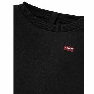 Levis Tuta Nera In Cotone Per 6EP012-G52 Neonato
