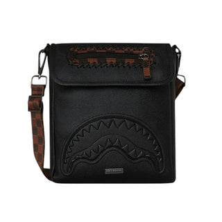 SPRAYGROUND Borse DOSE OF CHECK DEUX MESSENGER SLING 910B8017NSZ