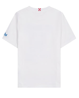Mc2 Saint Barth T-shirt Floating Crab TSH0001 03029H In Cotone Organico