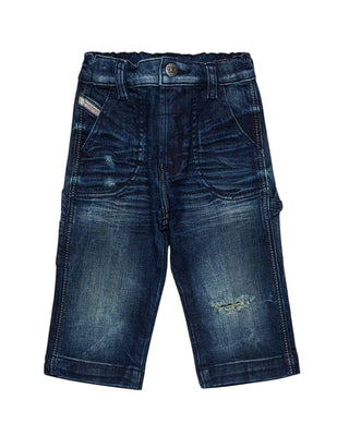 Diesel Jeans Relaxed fit in denim blu scuro K00662-KXBQD