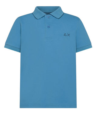 Sun68 Polo A Maniche Corte A35310B Con Logo