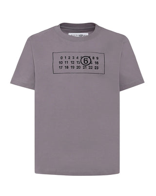 Maison Margiela T-shirt in jersey con stampa M60909-MM04I