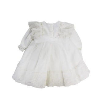 Ponto Por Ponto Zeremonienkleid 6052 mit Knöpfen hinten