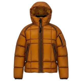 C.P. Company Piumino trapuntato con logo 11CKOW009B006099A