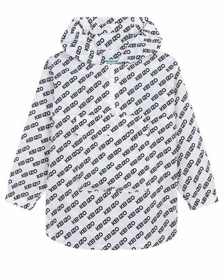 Kenzo Giubbino antivento bianco in nylon K60719