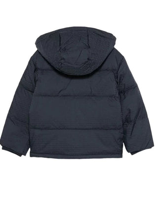 Emporio Armani Giubbino trapuntato blu con cappuccio 6D4BJC-4NJKZ