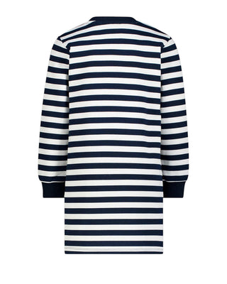 Sonia Rykiel Abito in felpa a righe da bambina A00217