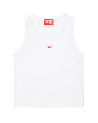 Diesel Top In Jersey J02238-0GRAI Con Patch Logo