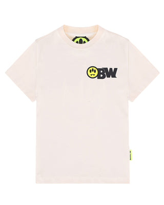 Barrow T-shirt a maniche corte con Smile e logo F5BKJUTH046