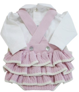 Rahigo completo 2 pezzi CON FIOCCHI 24291