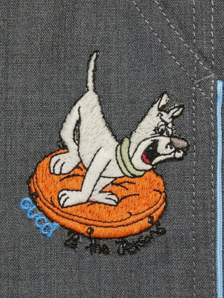 Gucci Pantaloni gamba dritta 737824-XWAX7