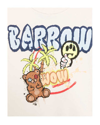 Barrow Felpa con stampa frontale S5BKJUSW064