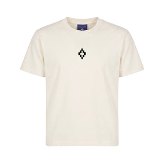 Marcelo Burlon T-shirt Avorio Con Stampa F6CMJBTH039-412 Per Bambini