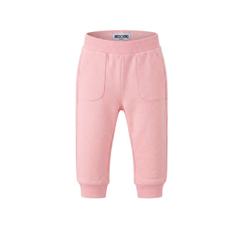 Moschino Tuta Sportiva In Cotone Per Neonati MUK03P