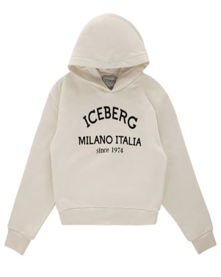Iceberg Kurzes Sweatshirt mit Kapuze MFICE5336J