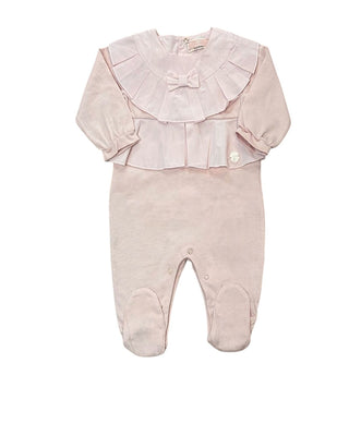 Elisabetta Franchi Tutina Collo Con Pieghe entu125.0 Neonati