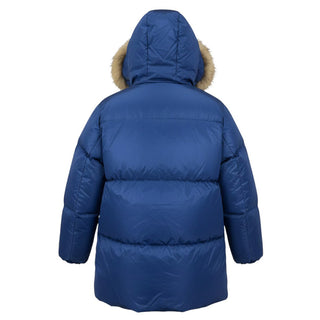 Il Gufo Giubbino trapuntato con cappuccio da bambino A21GP283N0031