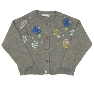 Il Gufo Pullover mit Applikationen A21GF368EM220B