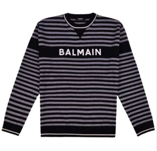 Balmain Pullover mit Rundhalsausschnitt BT9P30