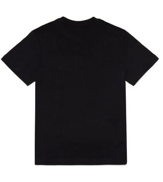 Dsquared2 T-shirt girocollo con logo applicato DQ1979-D0A3Z