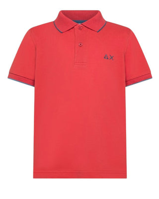 Sun68 Polo A Maniche Corte A35310 Con Logo