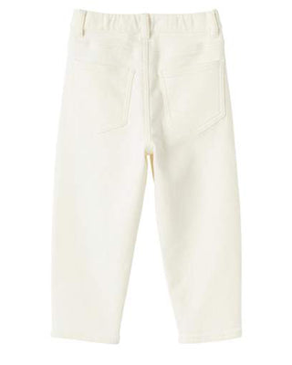 Il Gufo Pantaloni carrot fit in denim felpato A24PL429J0047