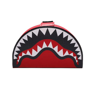 SPRAYGROUND Calzettoni Bianchi Con Motivo Shark SPY15024WHT