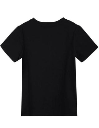 Balmain Crewneck T-shirt with front logo 6O8101