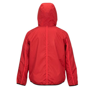 Givenchy Giubbino Antivento Rosso Con Cappuccio H26052