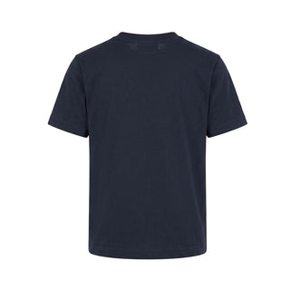 Stone Island T-shirt Blu Navy In Jersey Con Patch L2S162100001/V0020 Per Bambino