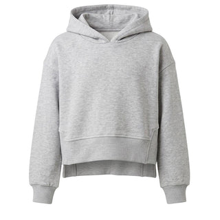 Roy Roger's Felpa Grigia Con Cappuccio RH155/8992 Per Bambina