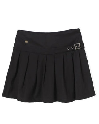 Pinko Gonna plissettata con logo F4PIJGSK153