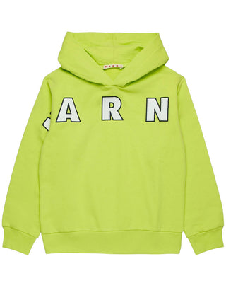 Marni Felpa con cappuccio e logo M01266-M00RE