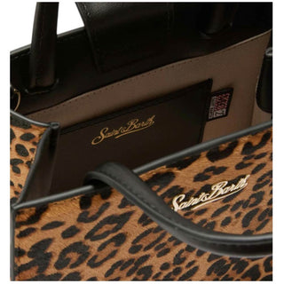 Mc2 Saint Barth Borsa Mini in pelle e cavallino maculato SHBM0002-00501I
