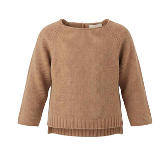 Maperò Maglia Color Cammello In Misto Lana M34368/440 Per Neonata