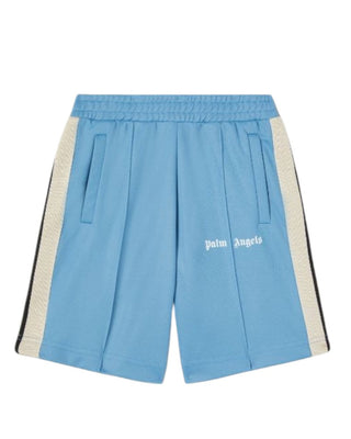 Palm Angels Bermuda track con logo PBCL001C99FAB0034203