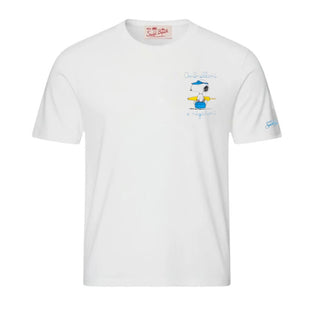 Mc2 Saint Barth T-shirt Portofino Con Stampa Snoopy POT0001/00754L