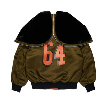 Dsquared2 Giubbino Bomber Verde Con Logo DQ3412-D0AIB-DQ558 Per Bambino