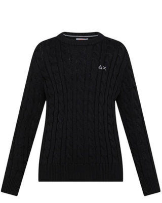 Sun68 Maglia Girocollo K35315 Con Logo