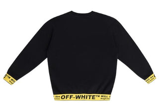Off-White-Sweatshirt mit Rundhalsausschnitt OBBA001S22FLE004