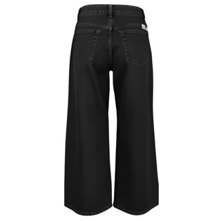 Nine:inthe:morning Jeans neri da bambina con patch logo GEA