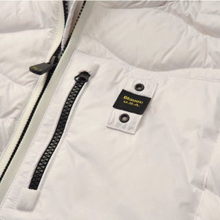 Blauer Giubbino trapuntato a onde Brinton da bambino 25WBLKC03438