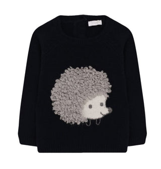 The Owl Sweater with applications A19MA285EM220