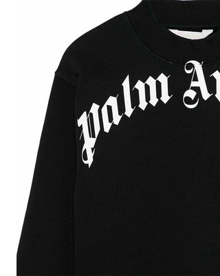 Palm Angels Felpa girocollo con logo "Palm Angels" PBBA012C99FLE0031003