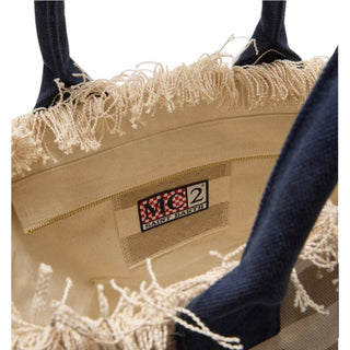 Mc2 Saint Barth Borsa Vanity In Canvas A Righe VANI001/02753L