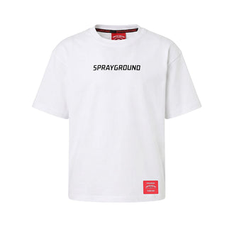 SPRAYGROUND T-shirt Bianca Con Stampa SPY1565WHT Per Bambini